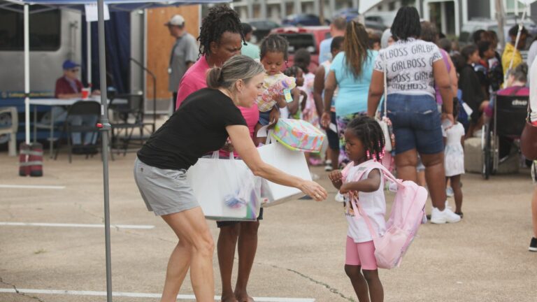 Over 200 kids received school supplies at BCS Together’s Back to School Bash