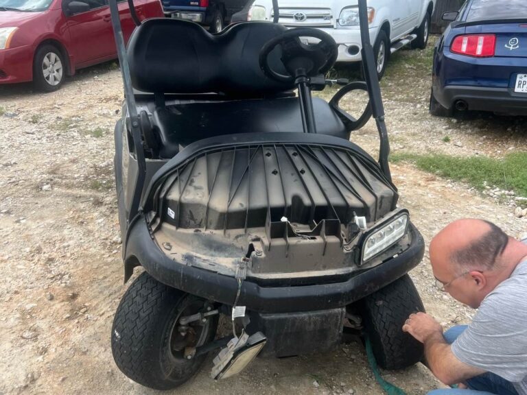 Home broken into, golf carts totaled at The Barracks