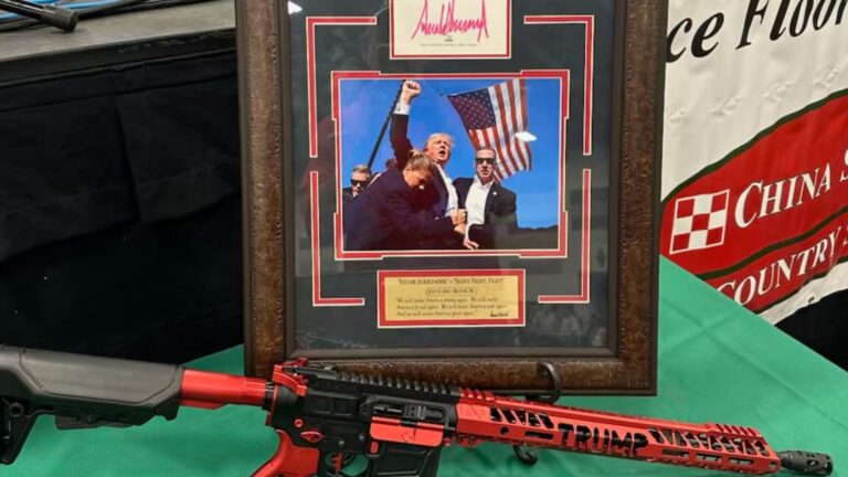 Framed ‘Fight!’ photo with Trump’s signature fetches $40K at Waco GoodFellas auction