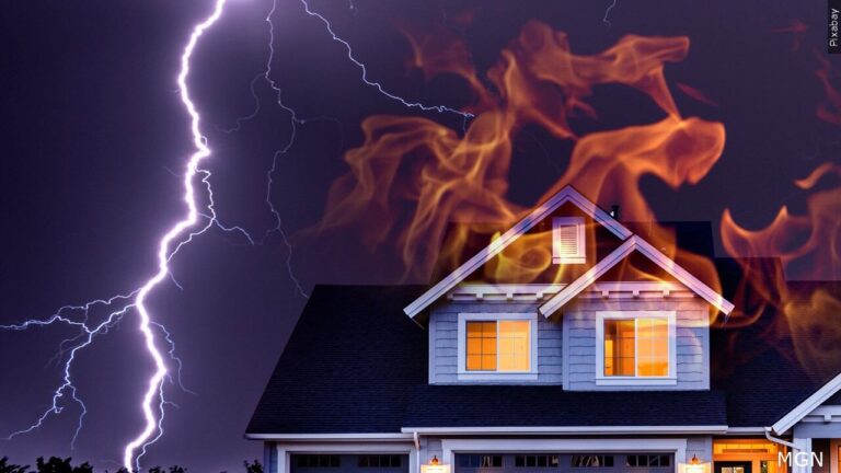 Bryan man saves family from lightning strike fire