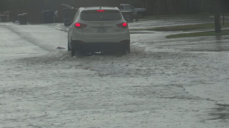 College Station streets flood after heavy rain, the city says it is normal