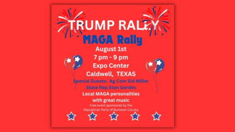 Yes, there’s a MAGA rally in Caldwell next week, No, Trump will not be there