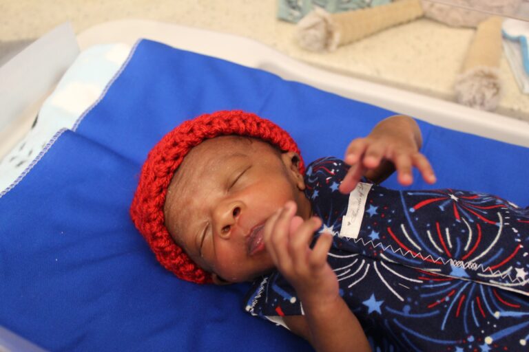 Tiniest Texans celebrating Independence Day at Baylor Scott & White NICU in College Station