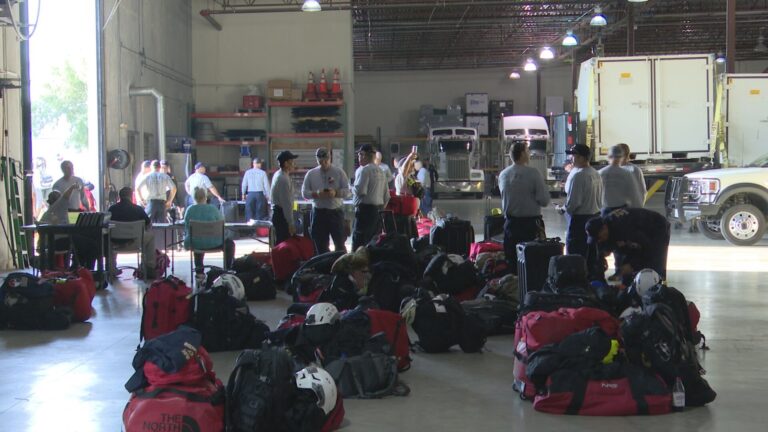 Texas A&M Task Force 1 departs from College Station to assist Texas once storm Beryl hits