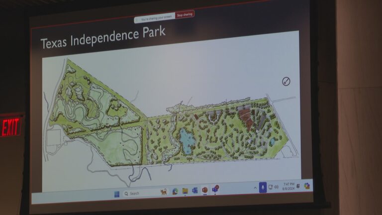 College Station City Council approves Texas Independence Park master plan