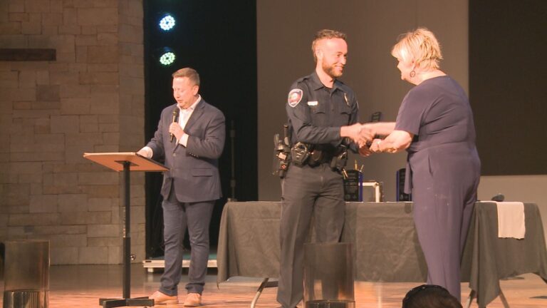 Law enforcement officers honored for their work to keep drunk drivers off roads