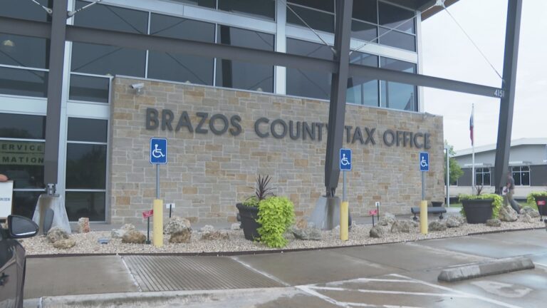 Brazos County Tax Office closed August 1