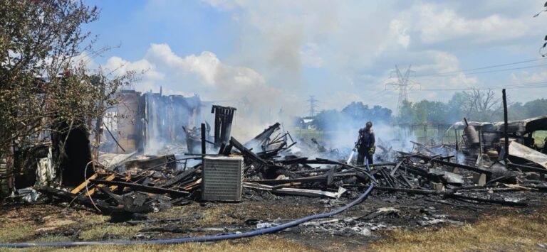 Iola home destroyed in fire